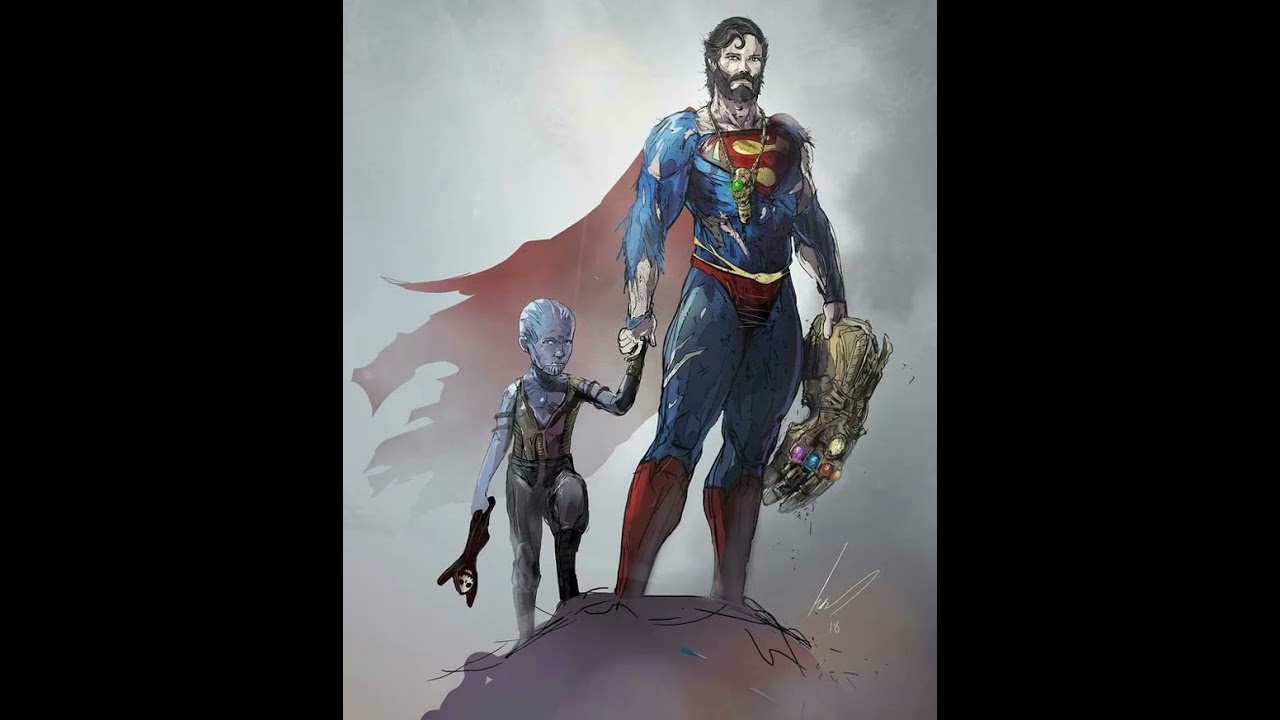 Soy el hermano menor de Superman, pero tengo la plantilla de Thanos 01 20