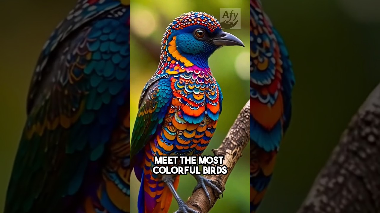 Самые красочные птицы в мире! 😲🐦#птицы