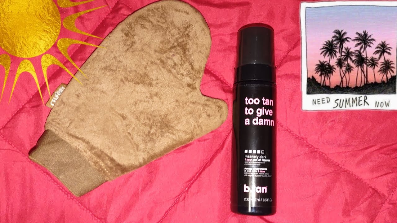 b.tan Too Tan To Give A Damn 1 Hour Self Tan Mousse