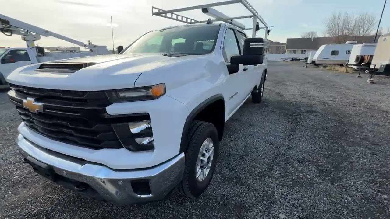 2025 Chevrolet Silverado 2500 4X4 WT **13k Miles** Utility Boxes and Ladder Rack #chevytrucks