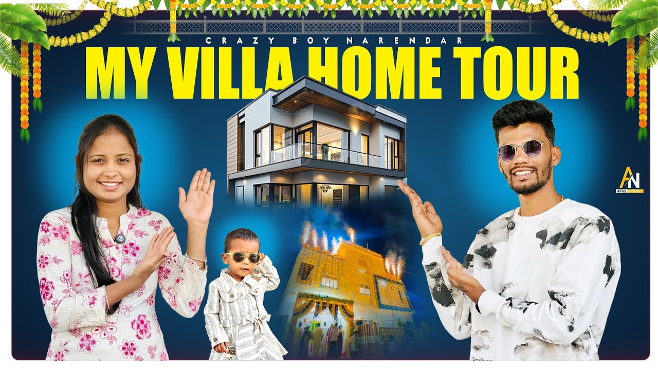MY VILLA HOME TOUR😍🏠❤️ #familyvlog #viralvideo #home #video #youtubeshorts #trending #telugu 