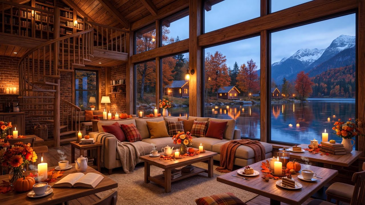 Smooth Jazz Coffee Shop ❄️ Cozy Winter Atmosphere for Study, Deep Focus & Relaxing
