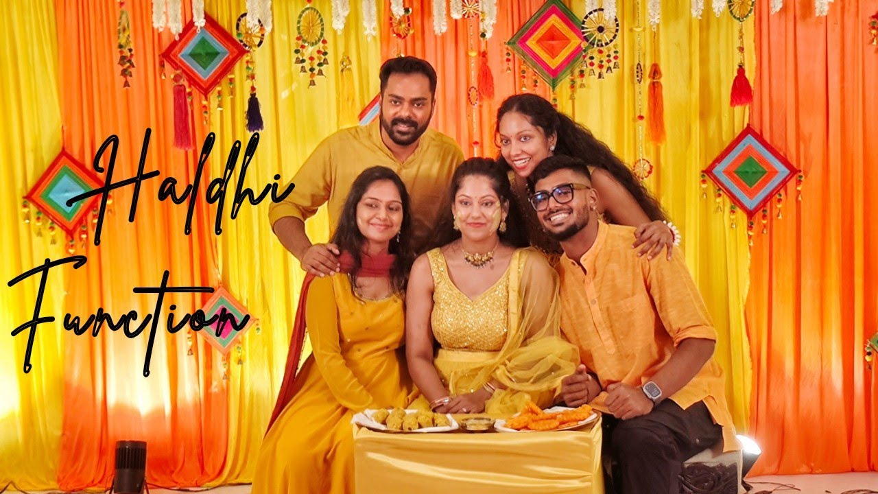 Haldhi Function of My Daughter || Sachu's Tasty World