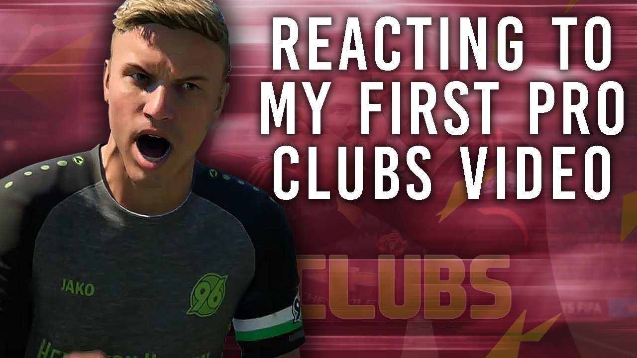 FIFA 19 Reacting To My First Pro Clubs Video!