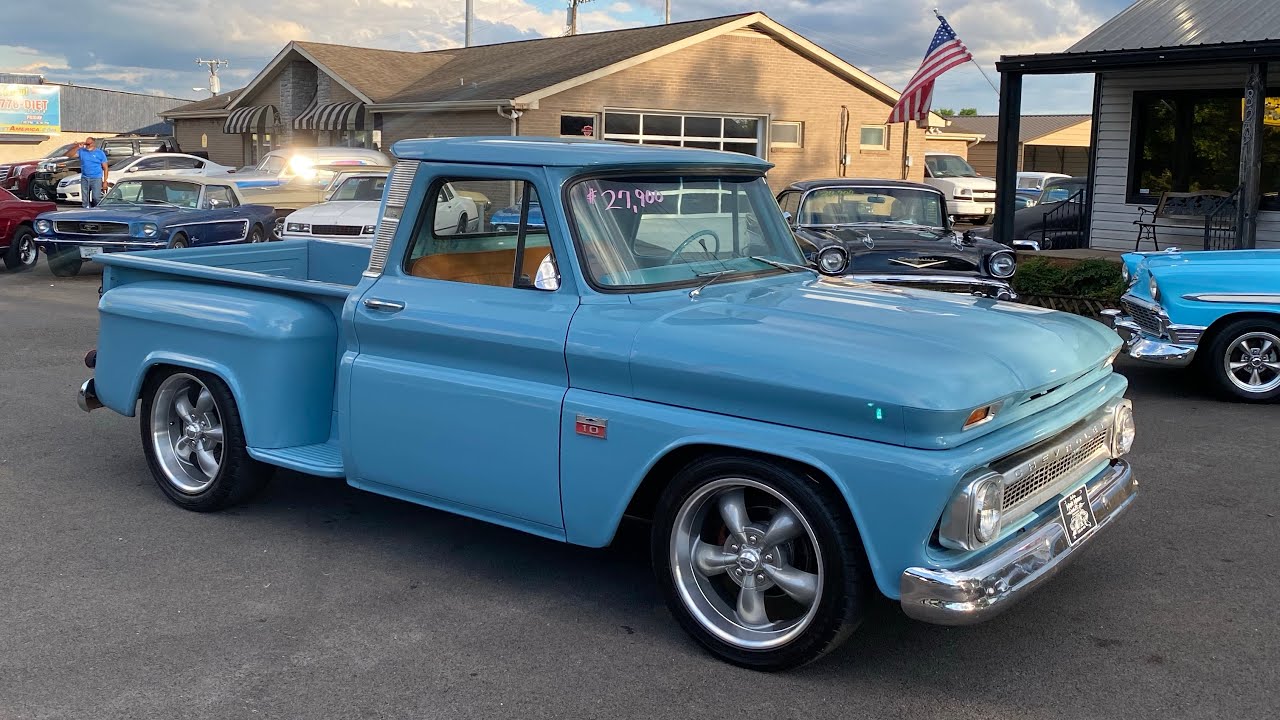 Test Drive 1966 Chevrolet C-10 Stepside SOLD $27,900 Maple Motors #1304