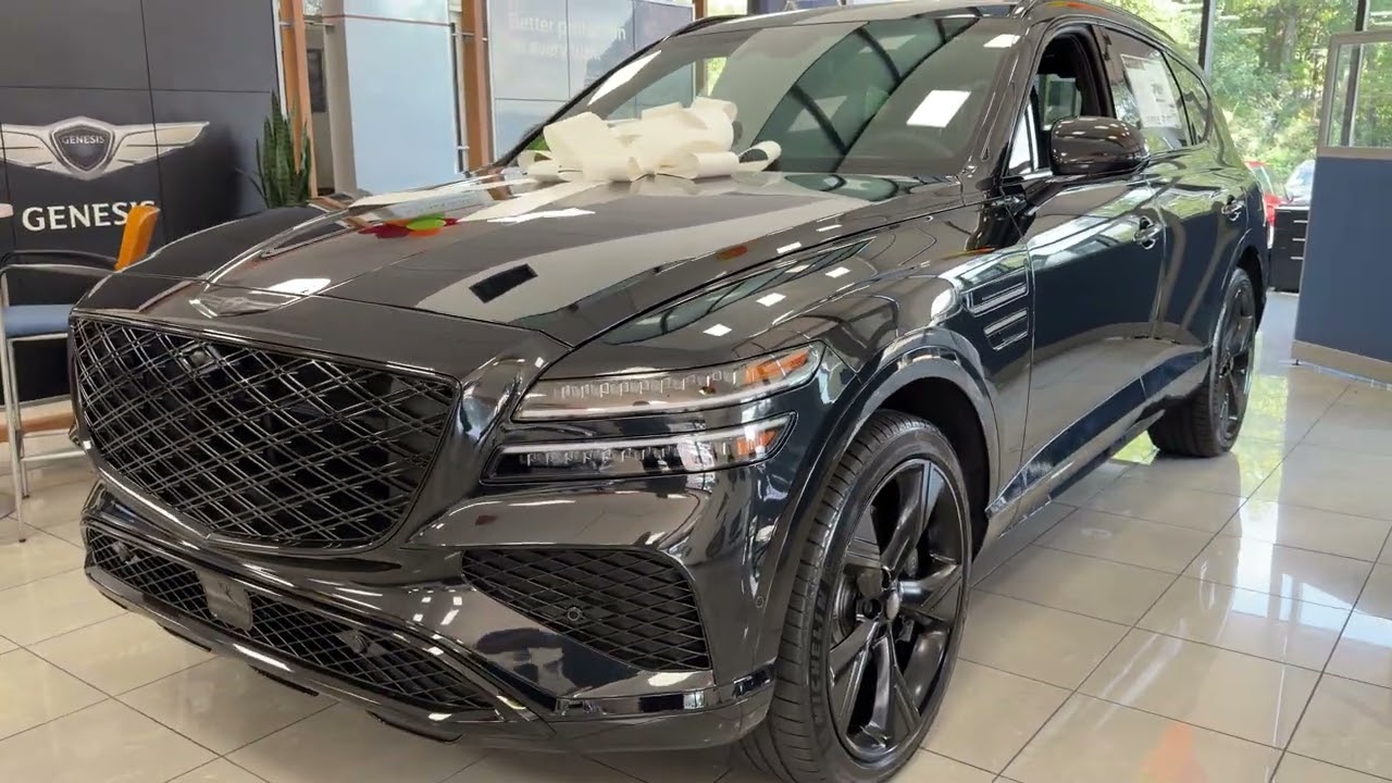2026 Genesis GV80 Prestige Black - Blacked Out Luxury with 375hp!