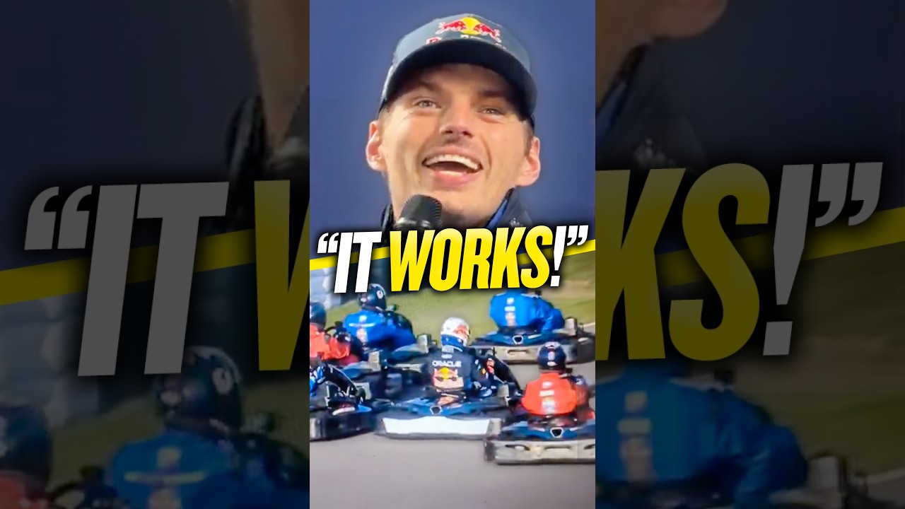 You must watch Max Verstappen explain his crazy tactics in Max vs 100! 🤣🏎️