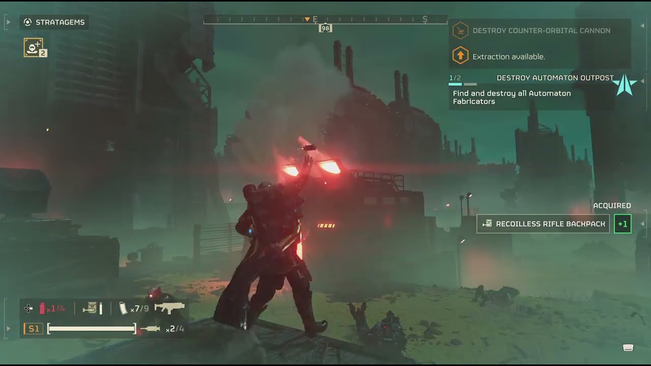 Solo Challenging Difficulty Automaton Major Order Grinding