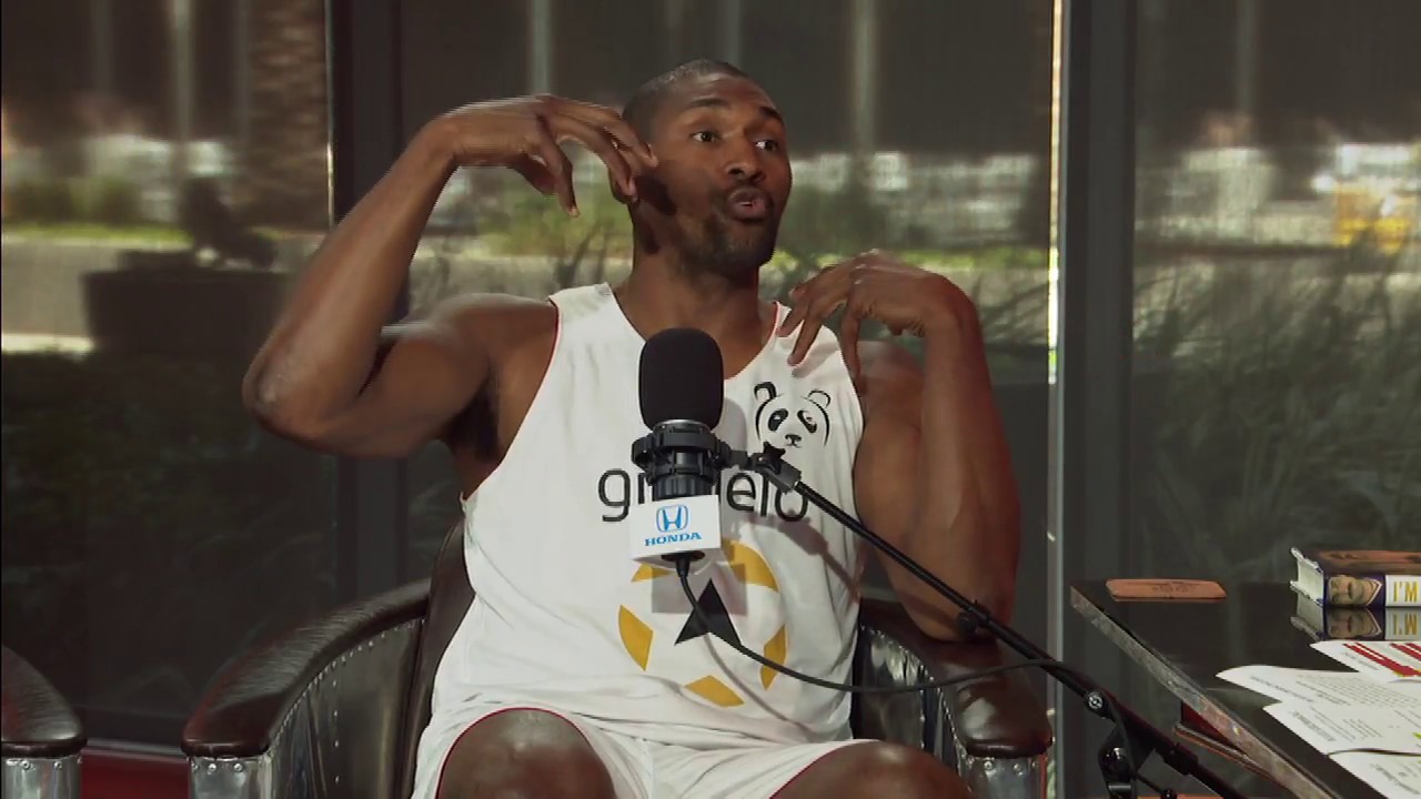 How Metta World Peace Befriended Malice at the Palace Beer Thrower | The Rich Eisen Show | 5/10/18