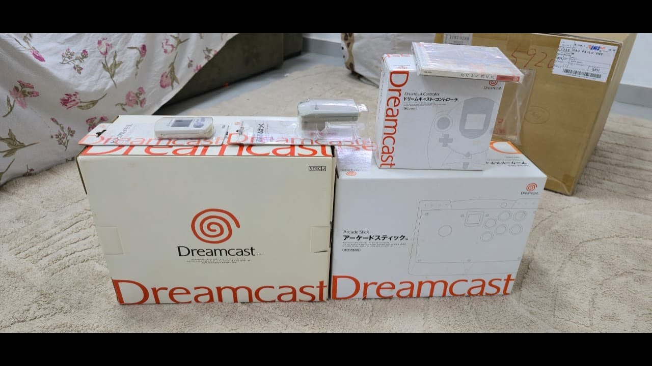 Coleção Sega Dreamcast Japonesa - Itens Lacrados!