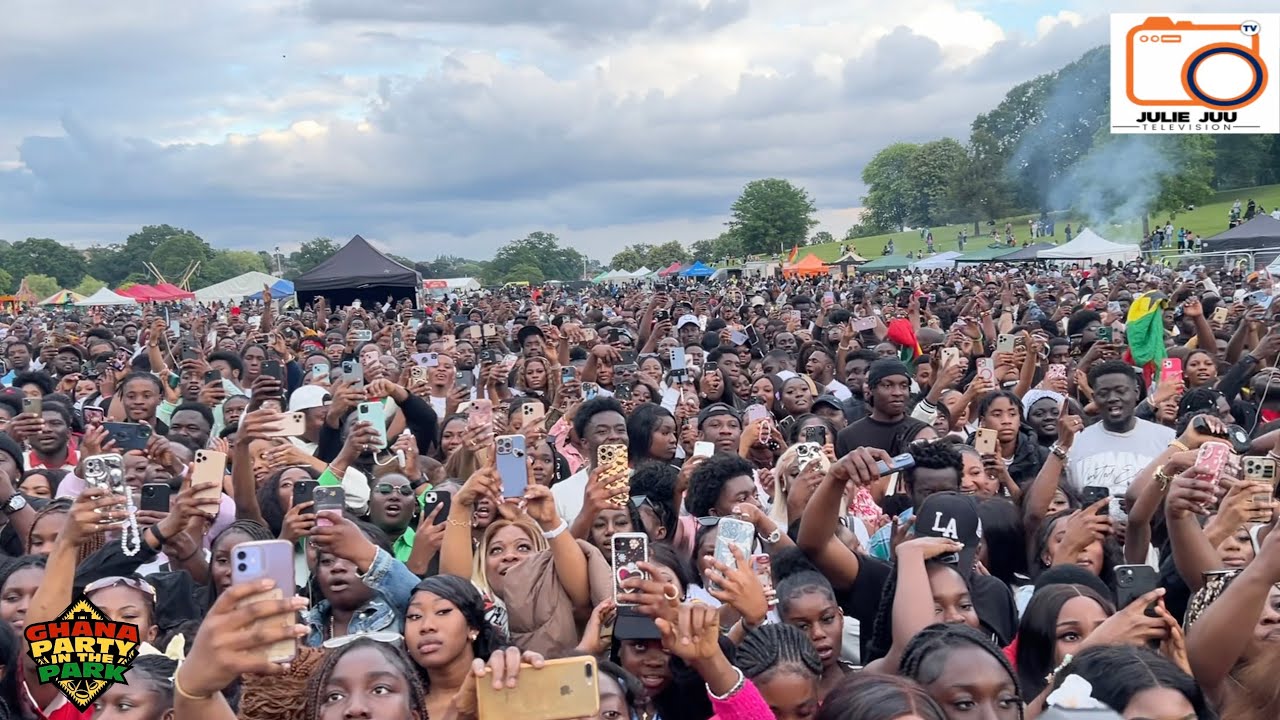 GHANA PARTY IN THE PARK 2024 AT OAK HILL PARK LONDON (UK).