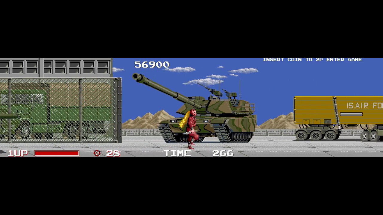 Arcade Longplay [770] The Ninja Warriors