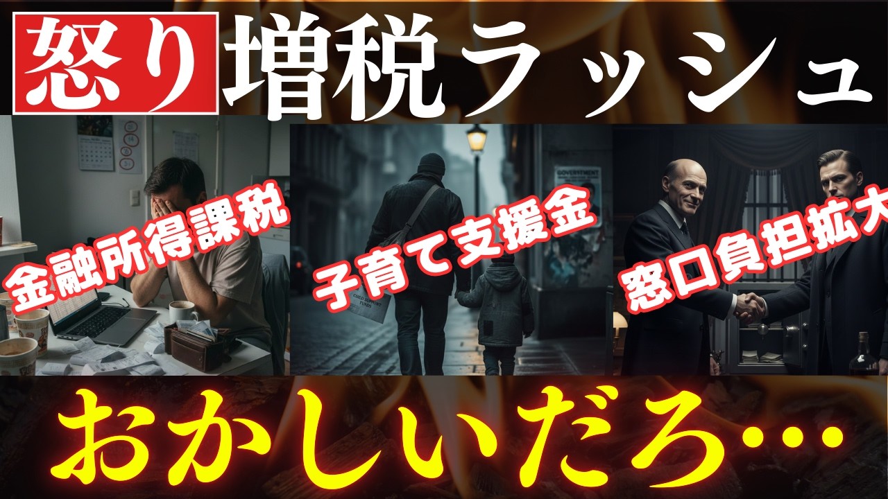 【悲報】2026年4月以降はじまる増税ラッシュがヤバい&hellip;！投資増税も