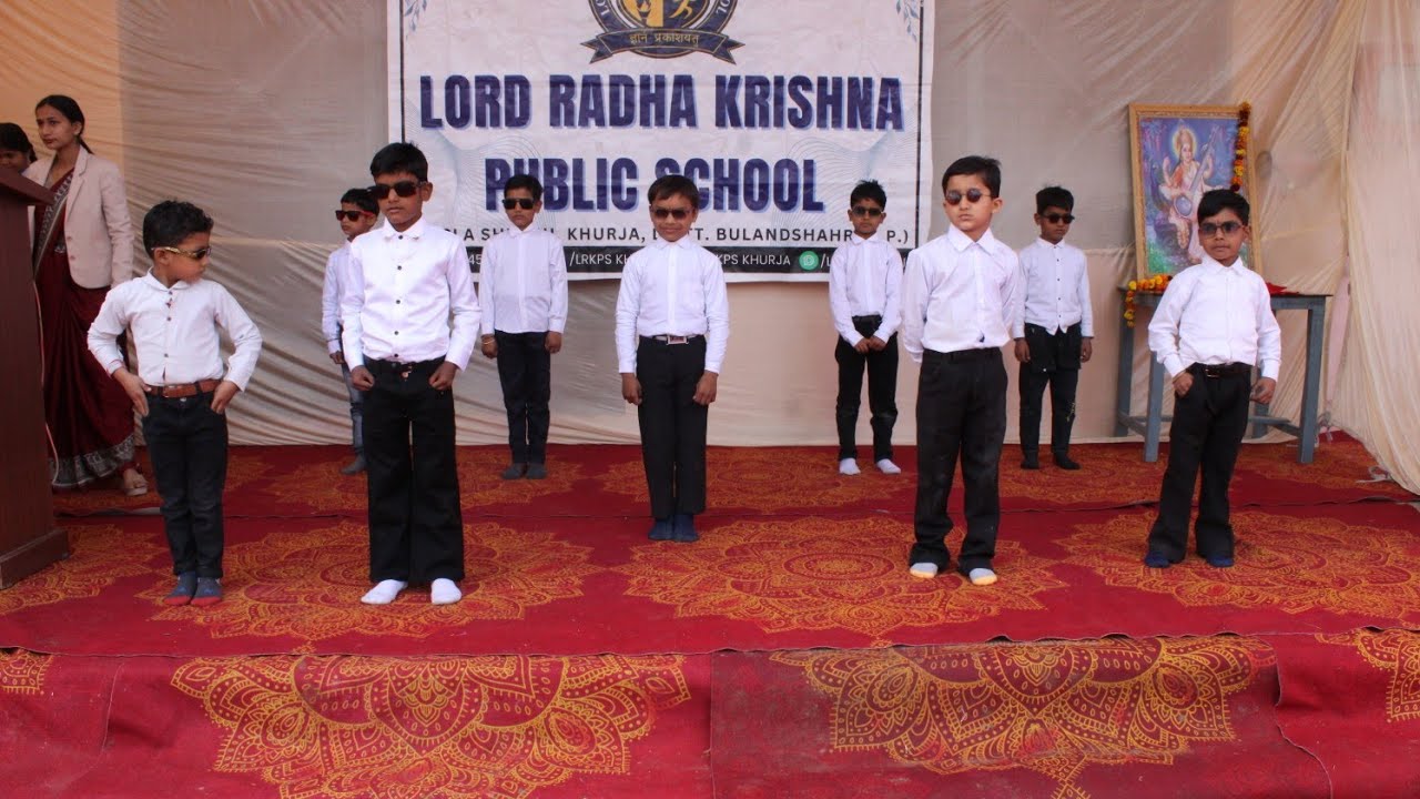 Dance on Mashup Song by prep class students @lrkpskhurja #annualfunction #school 