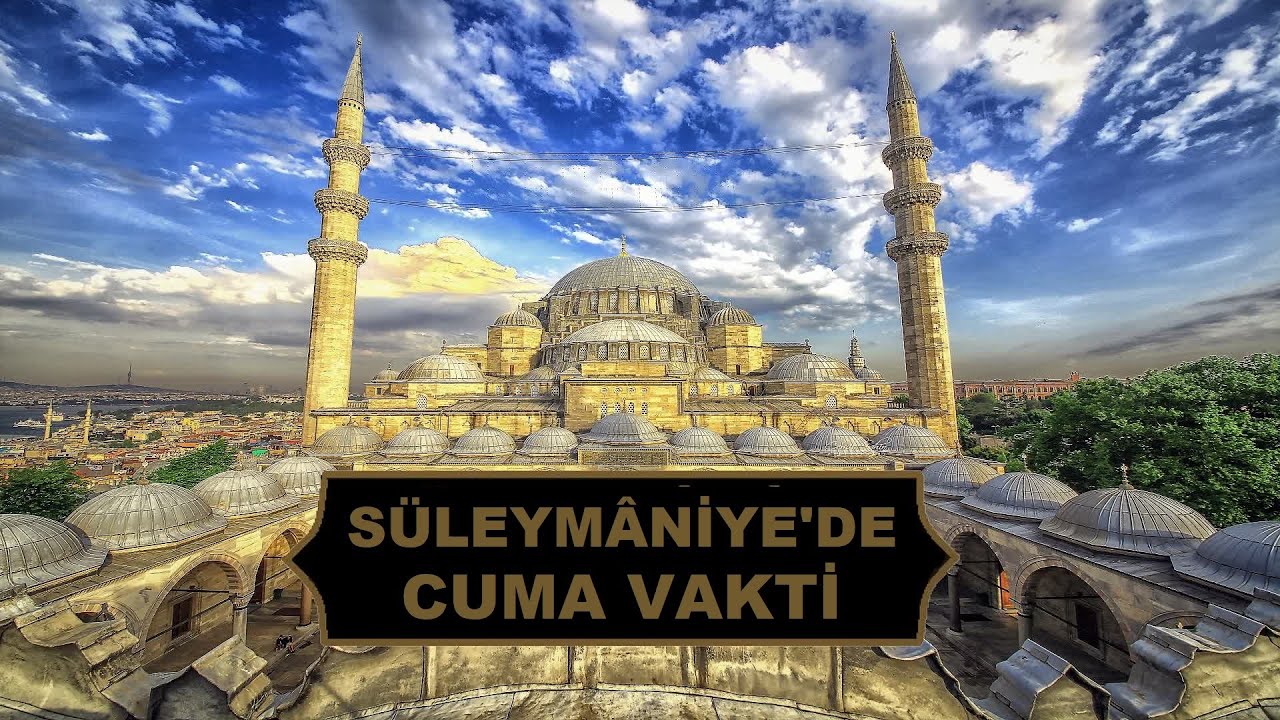 Süleymaniye Camii'nde Cuma Vakti | İstanbul İl Müftüsü Vekili Mustafa YAVUZ