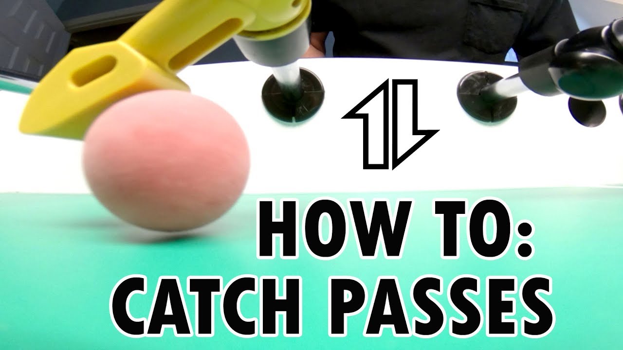 Tips and Practice Techniques for Catching Passes in Foosball