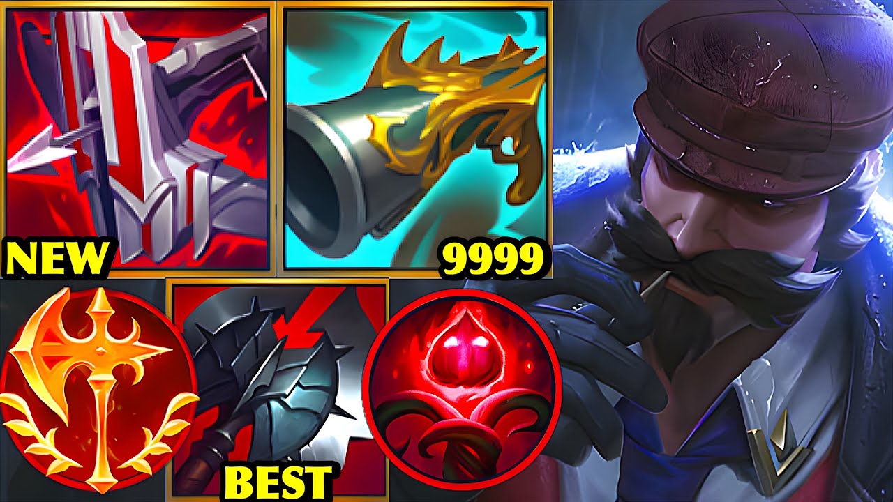 Wild Rift China Graves - 18KILL NEW Immortal Shieldbow ＋ Zombie Ward ONE SHOT GRAVES Build Runes