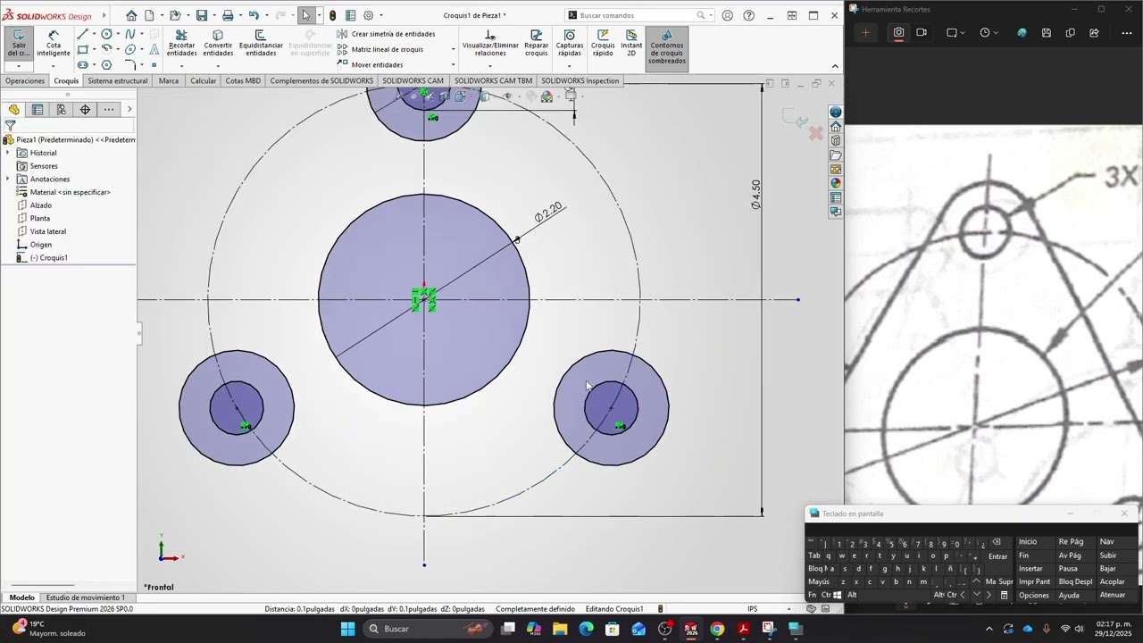 Pieza # 2 Curso SolidWorks desde Cero al nivel industrial