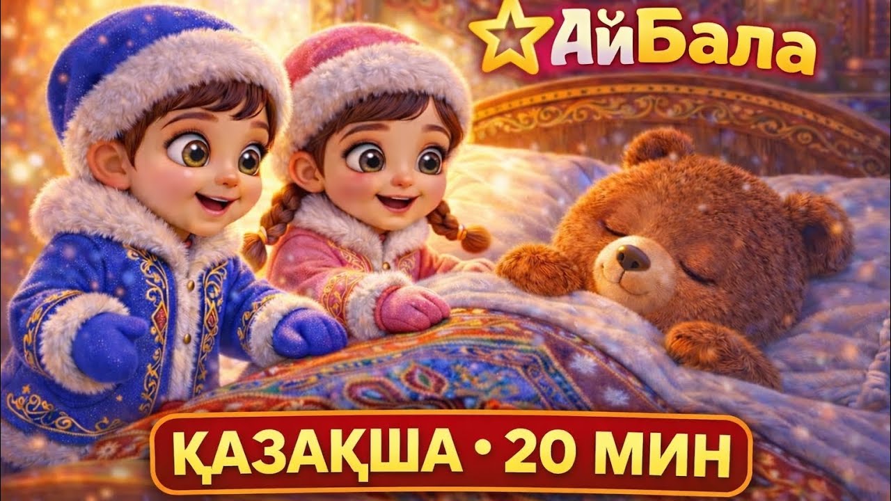 Аю аю тұршы😍|Қазақша 20минут|Қазақша мултьфилм|Мултьфилм|Балаларға арналған көңілді ән|АйБала