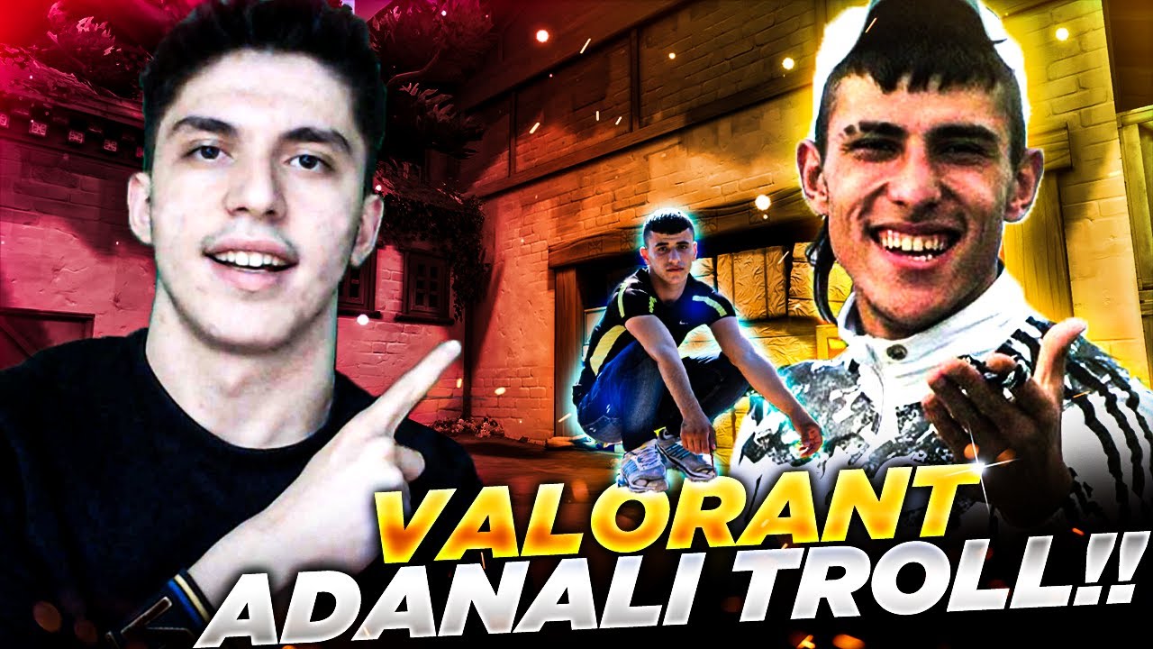 VALORANT ADANALI TAKLİDİYLE TROLLEDİM (Valorant Troll)