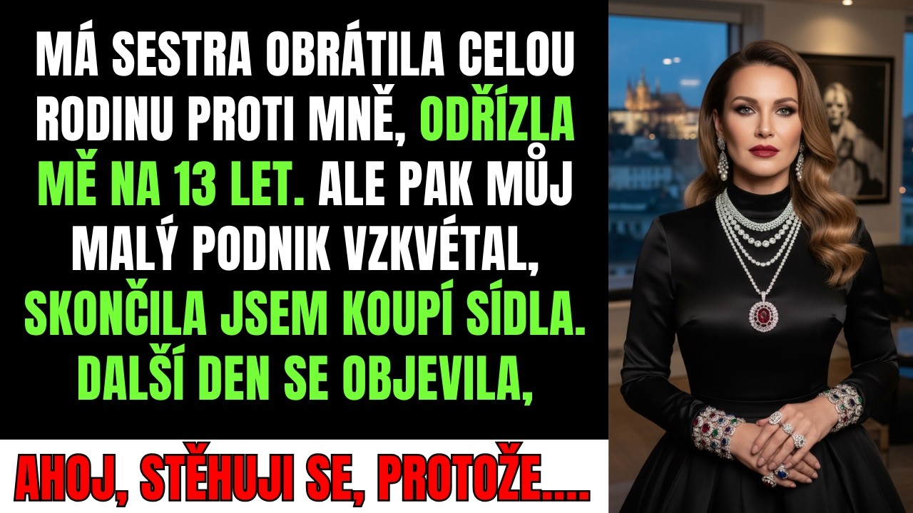 Sestra obrátila rodinu proti mně na 13 let. Pak můj podnik vzkvétal