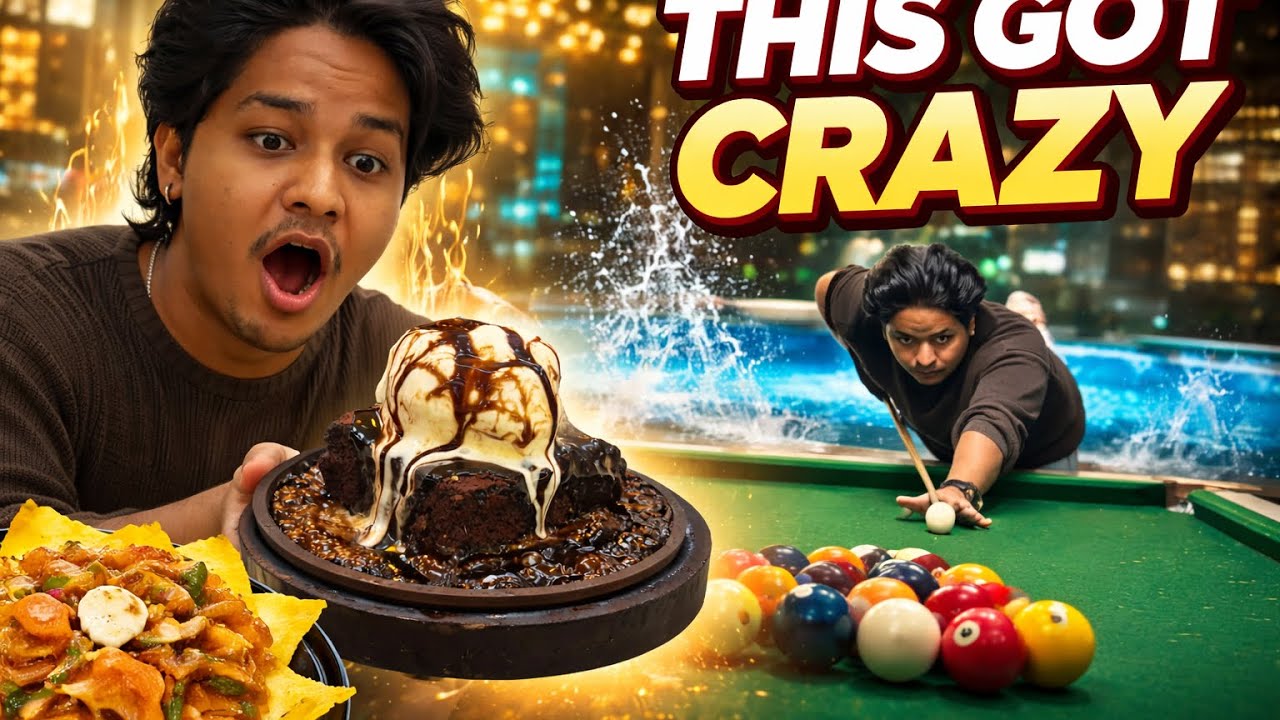 This Night Turned Crazy 😭🔥 | Food + Pool + Non-Stop Laughs