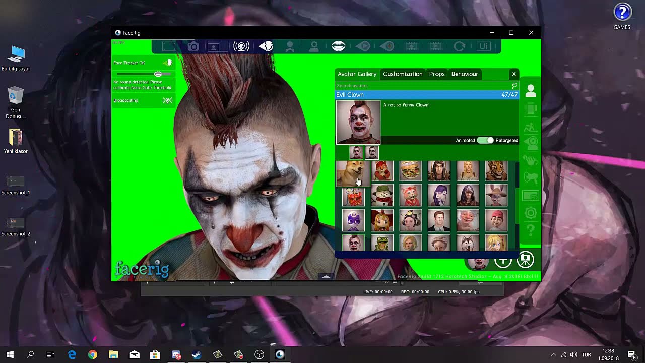 FaceRig NASIL WEBCAM YAPILIR? NASIL KULLANILIR ?