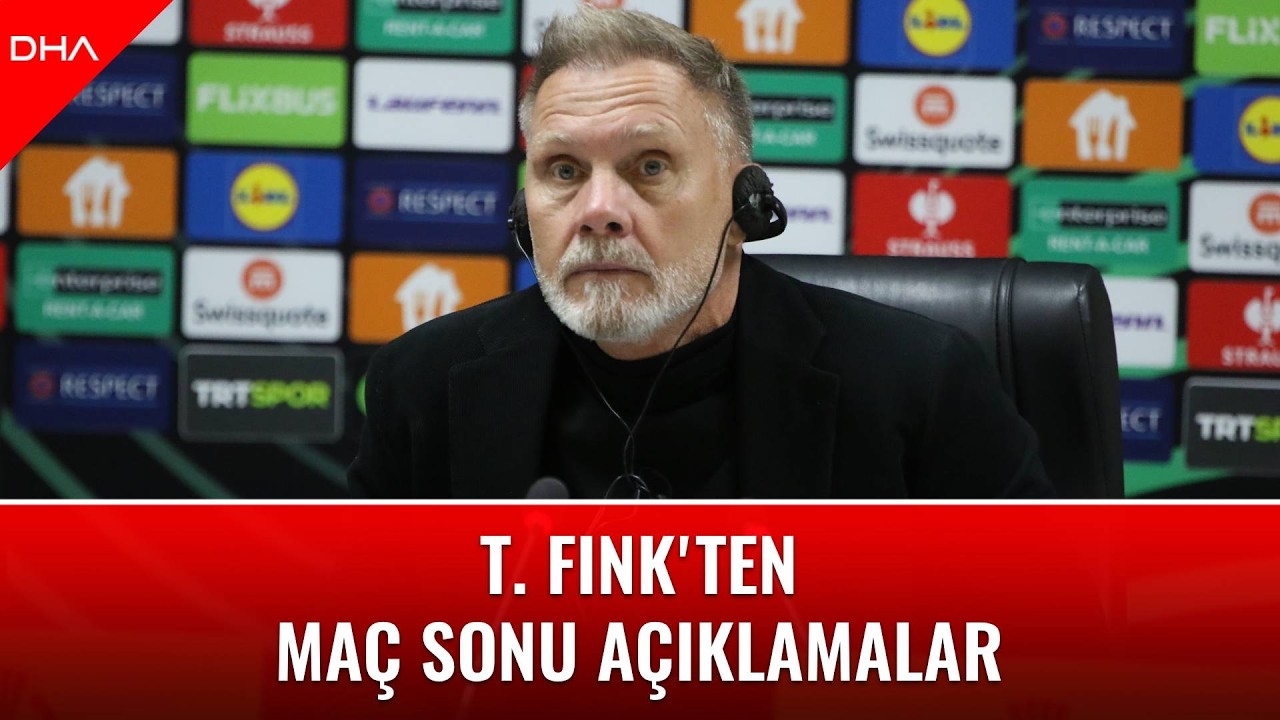 Thorsten Fink'ten maç sonu açıklamalar