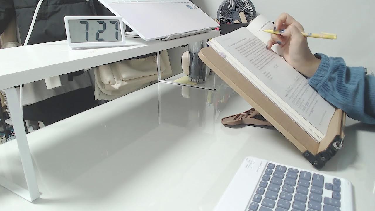 [26.03.11] 1시간 라이브 l Study with me l 장작소리asmr