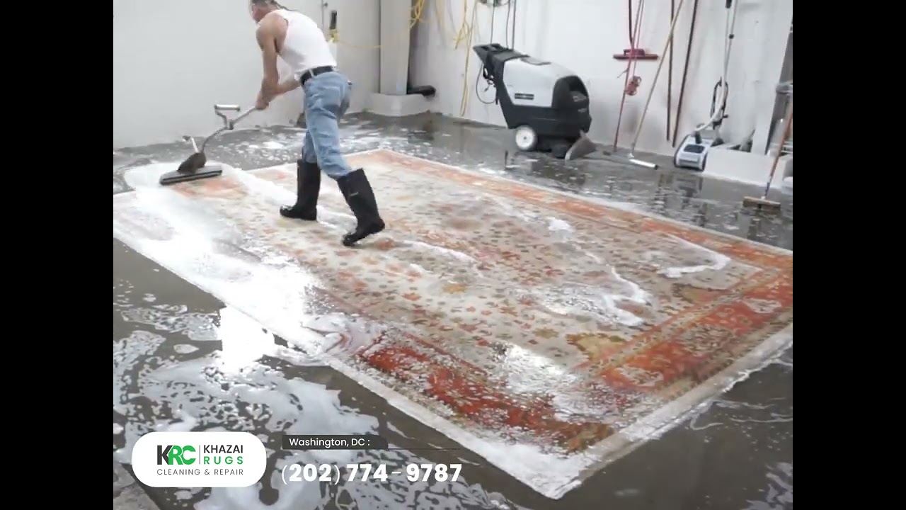 We use a 10-step Rug Cleaning process to ensure your rug is completely cleaned.