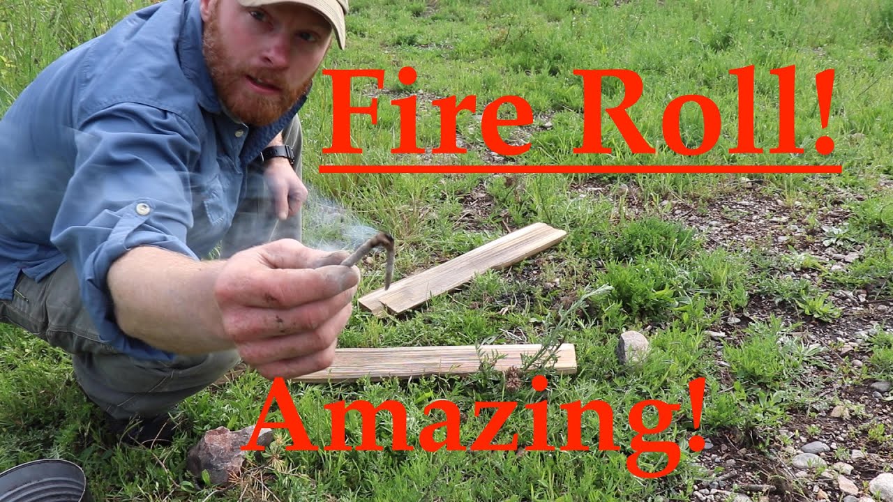Fire Starting with the Cotton Fire Roll!