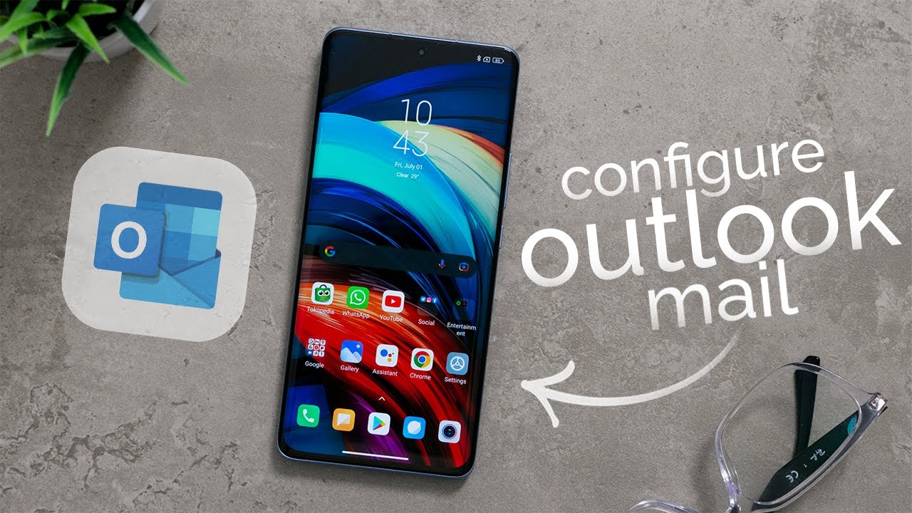 How to Configure Outlook Mail in Android Phone (tutorial)