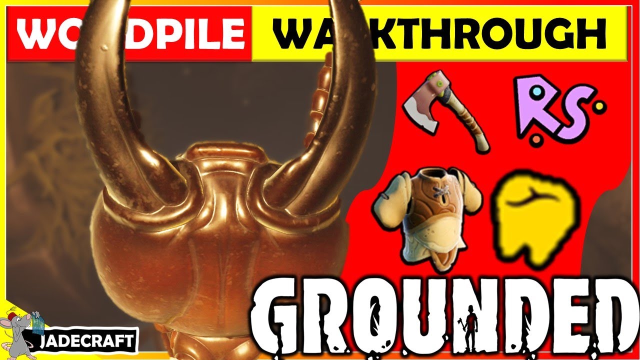GROUNDED Wood Pile Complete Guide - How To Beat The Termite King, Max Upgrade Weapons/Tools + More