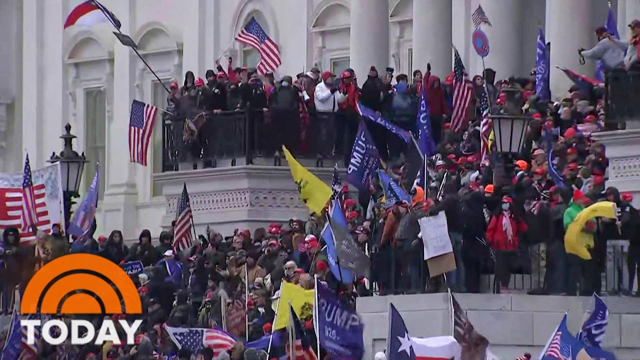 FBI Releases New Video Of Capitol Riots, Asks For Public&rsquo;s Help | TODAY