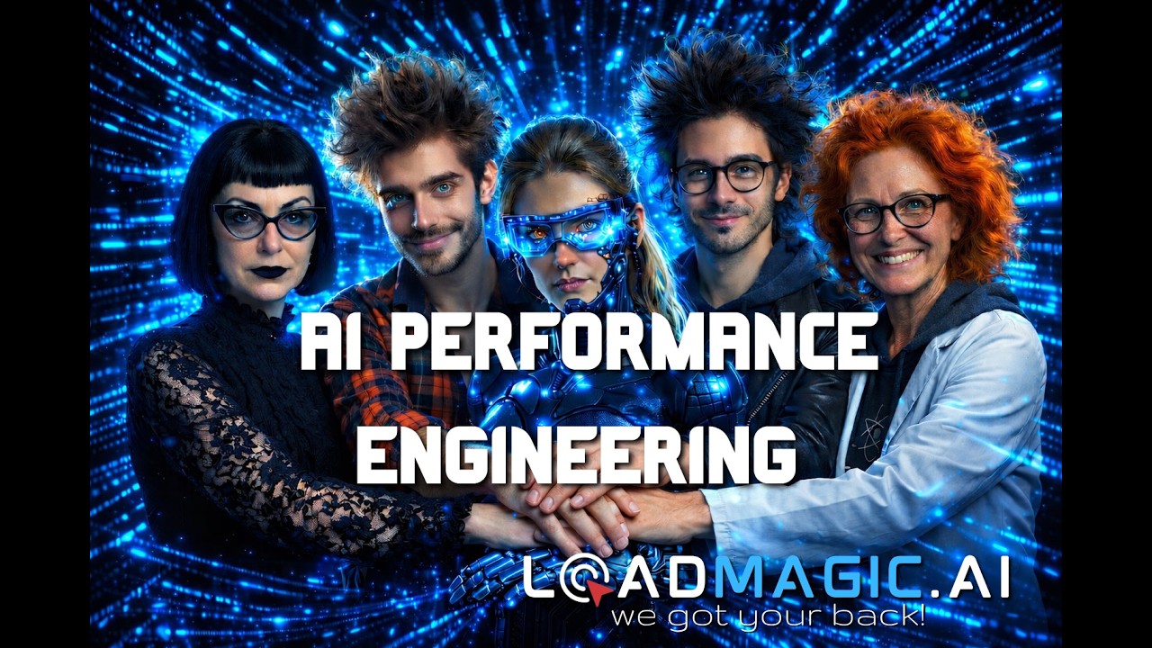 Agentic AI Performance Engineering with LoadMagic.ai! Correlate JMeter with AI Agent Teams!