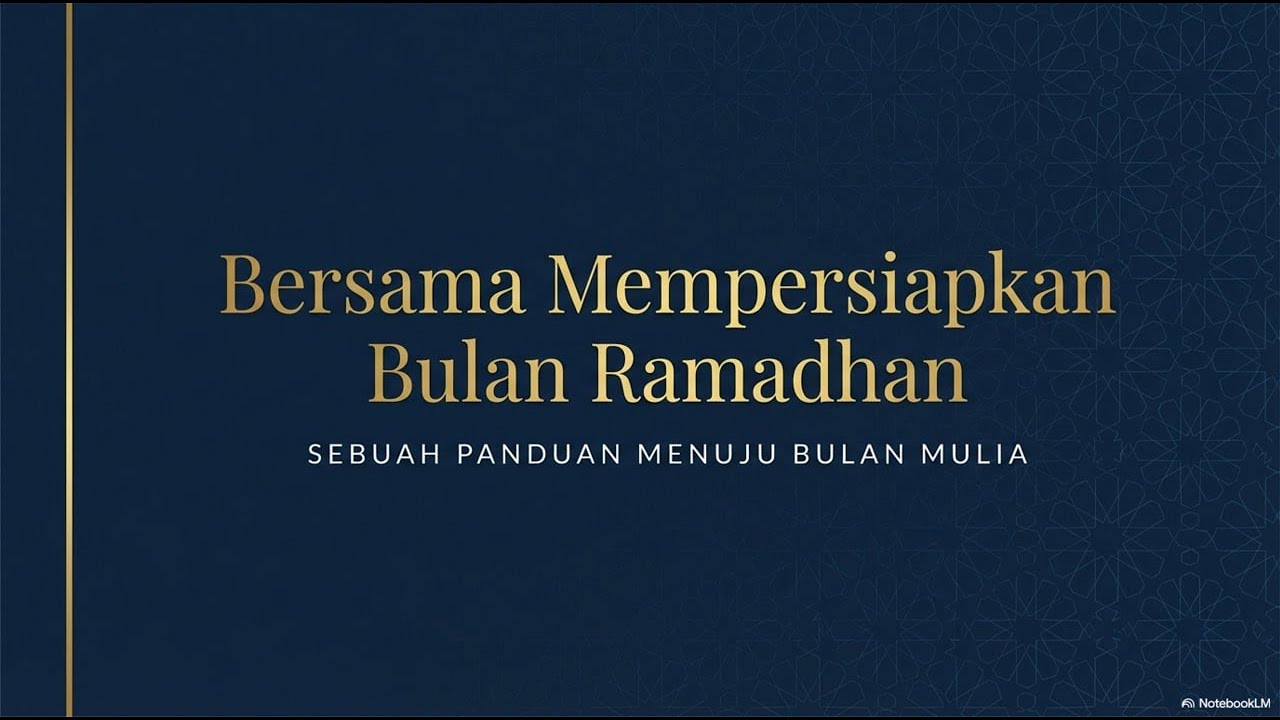 Bersama Mempersiapkan Bulan Ramadhan - Dakwah Digital Indonesia