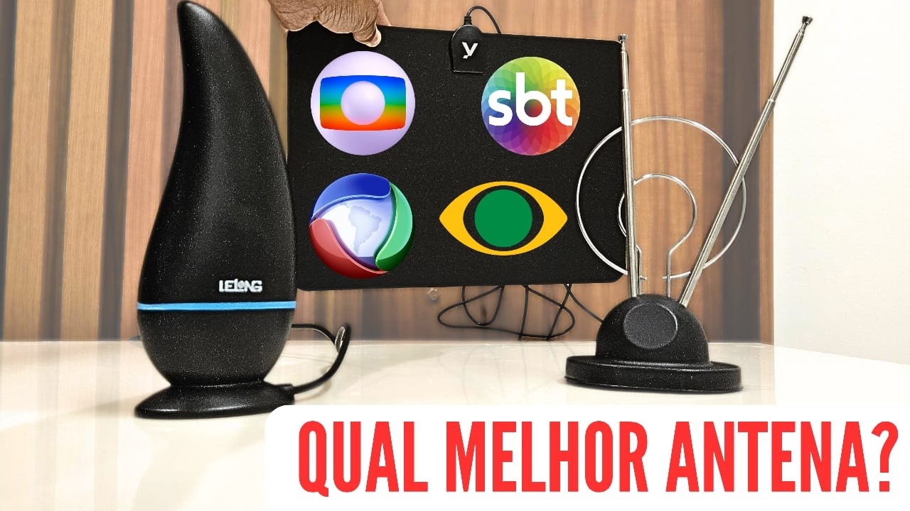 Voc&ecirc; sabe qual melhor antena digital? Coloquei na TV e veja o que aconteceu 