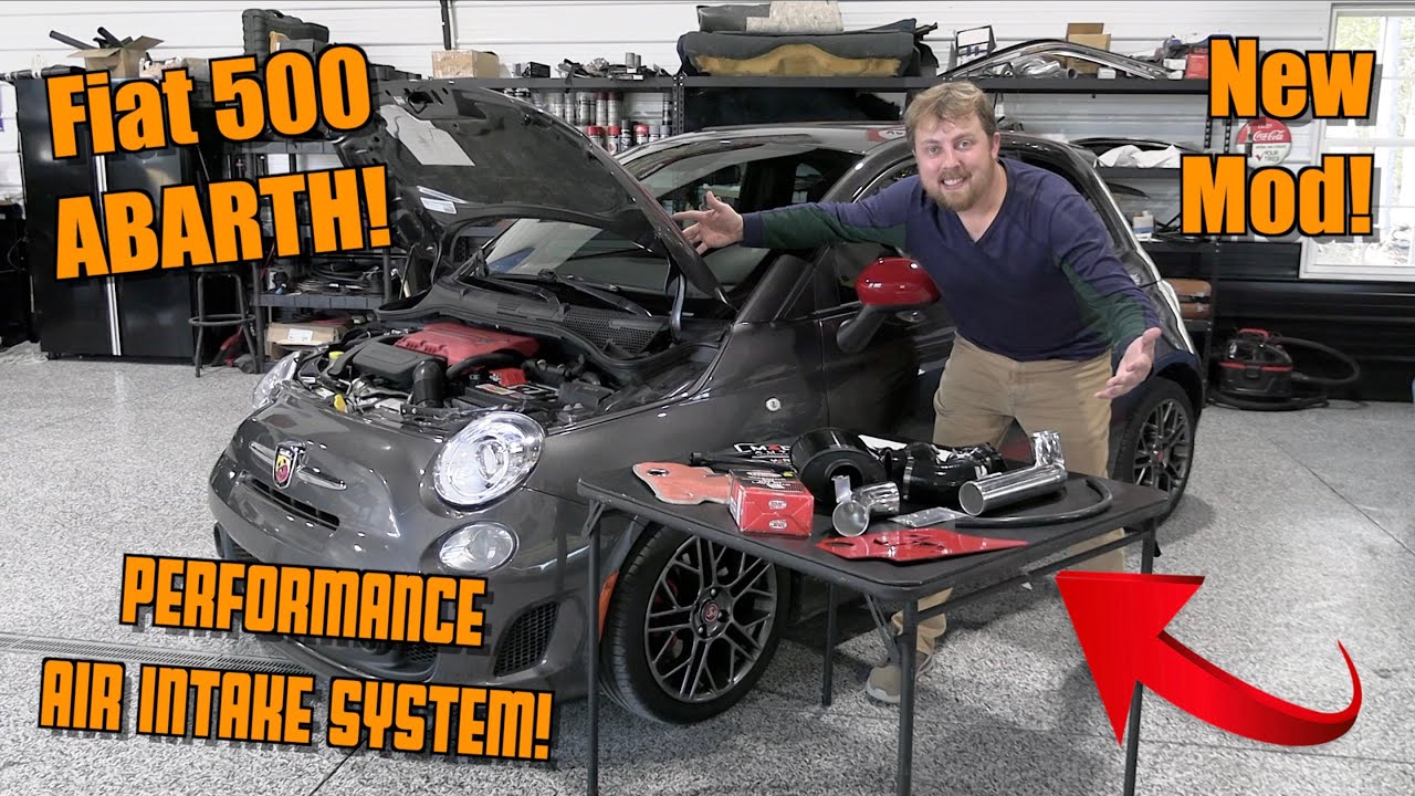 Installing an Upgraded Performance Air Intake System on My Fiat 500 Abarth!