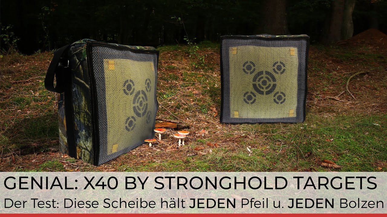Die Zielscheibe X40 der Stronghold X-Series verspricht viel - wir testen sie mit allen 