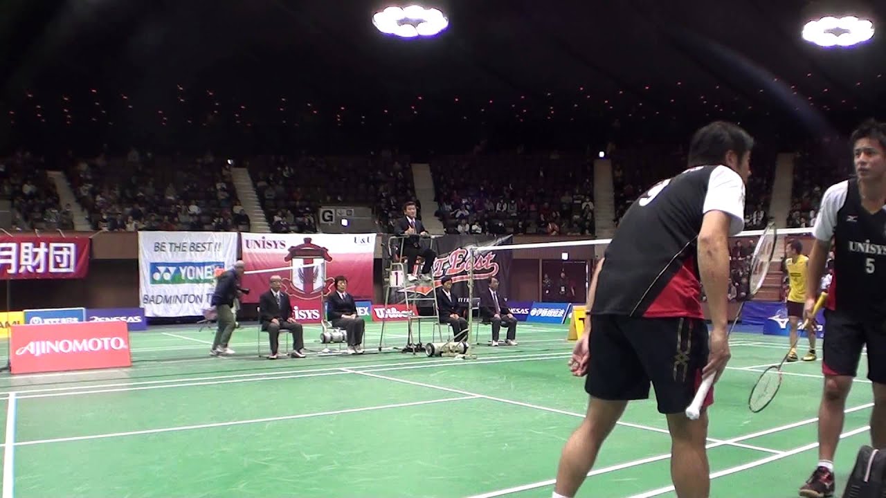 決勝戦　早川賢一 遠藤大由(ユニ) VS 平田典靖 橋本博且(トナミ)1G後半
