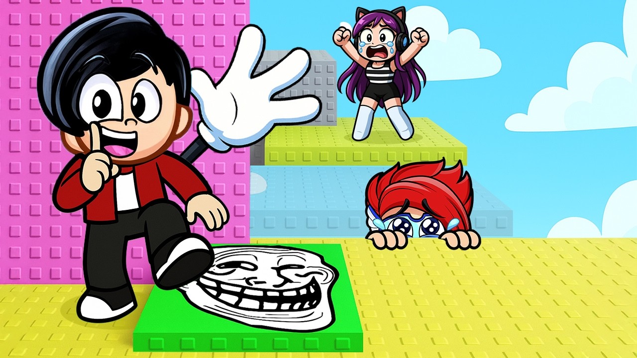 TROLLEO a MI FAMILIA en Slap Tower Roblox! | Karim Juega