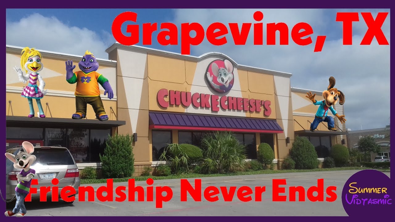 Friendship Never Ends - Chuck E. Cheese's Grapevine, TX