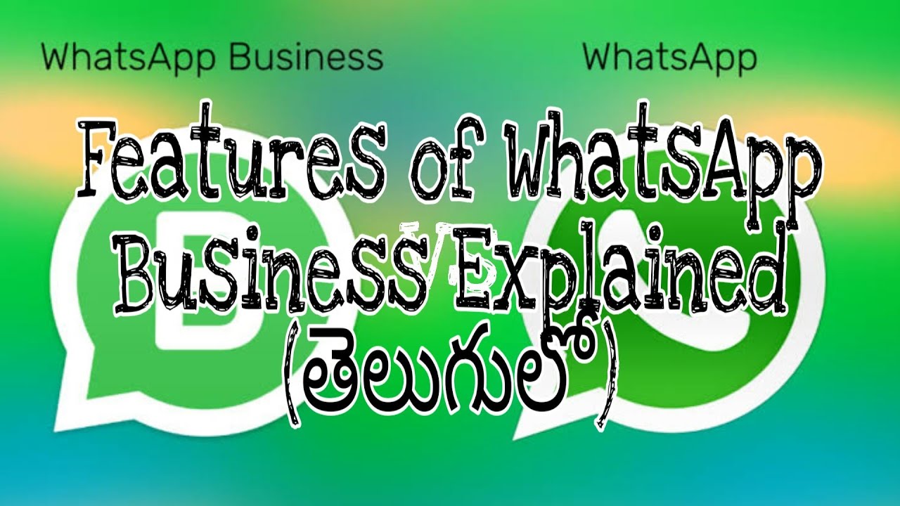 Features of WhatsApp Business app Telugu | WhatsApp Business vs WhatsApp telugu||