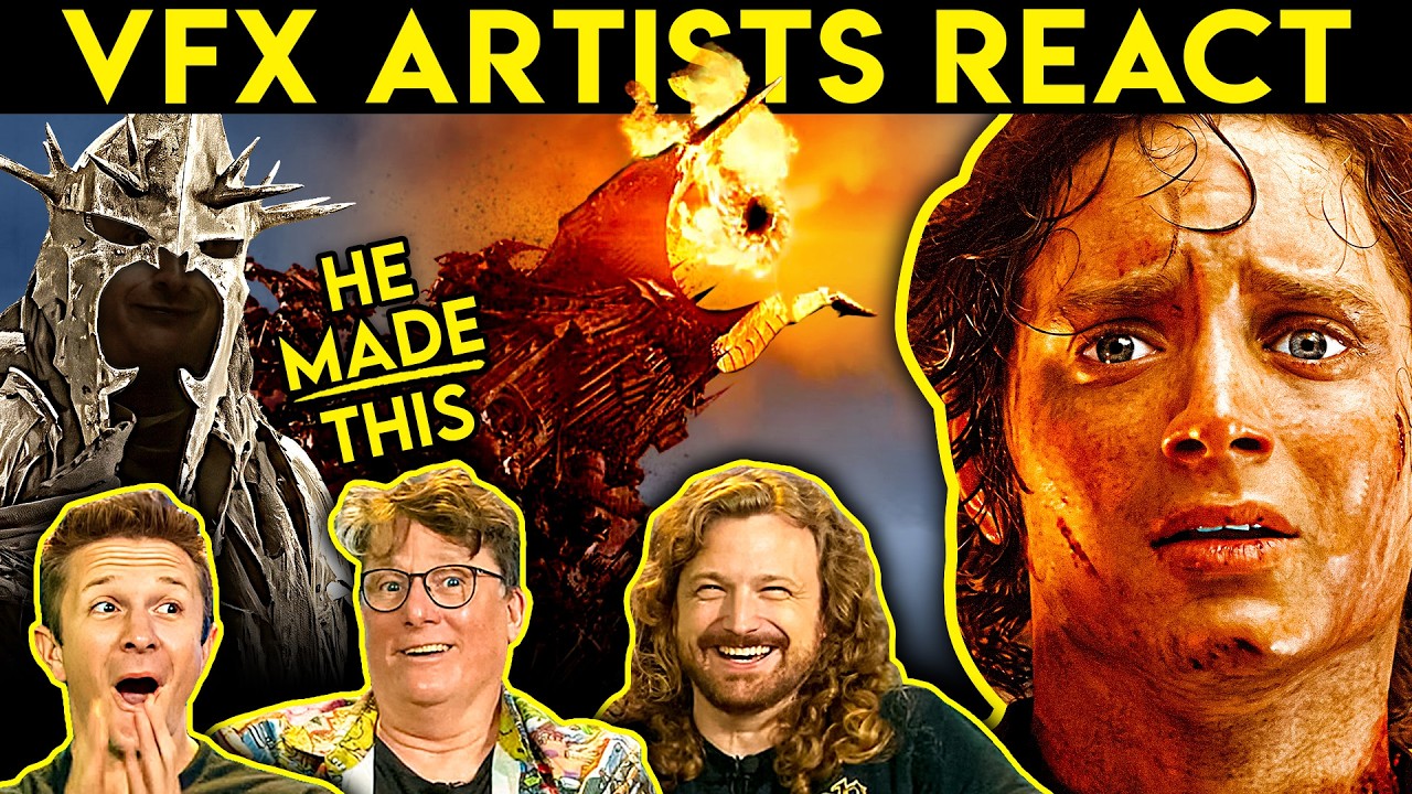 VFX Artists React to Bad & Great CGi 240 Ft. Richard Taylor