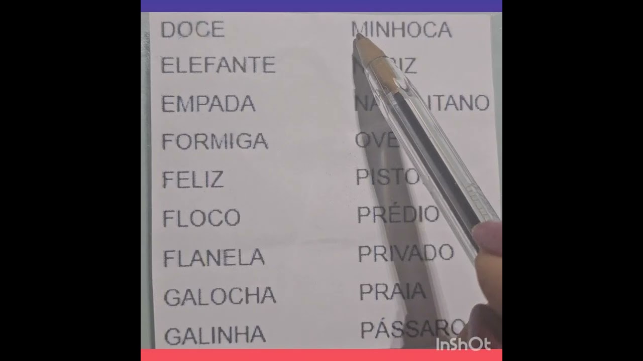 ESTUDANDO  PALAVRAS  COM  SÍLABAS  COMPLEXAS  !  PRÓ  IVANI  !