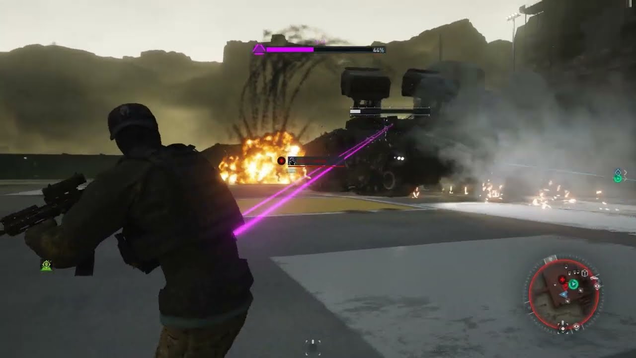 A very long critical Baal battle! With 3 random guys. Ghost Recon Breakpoint 고스트리콘 브레이크포인트