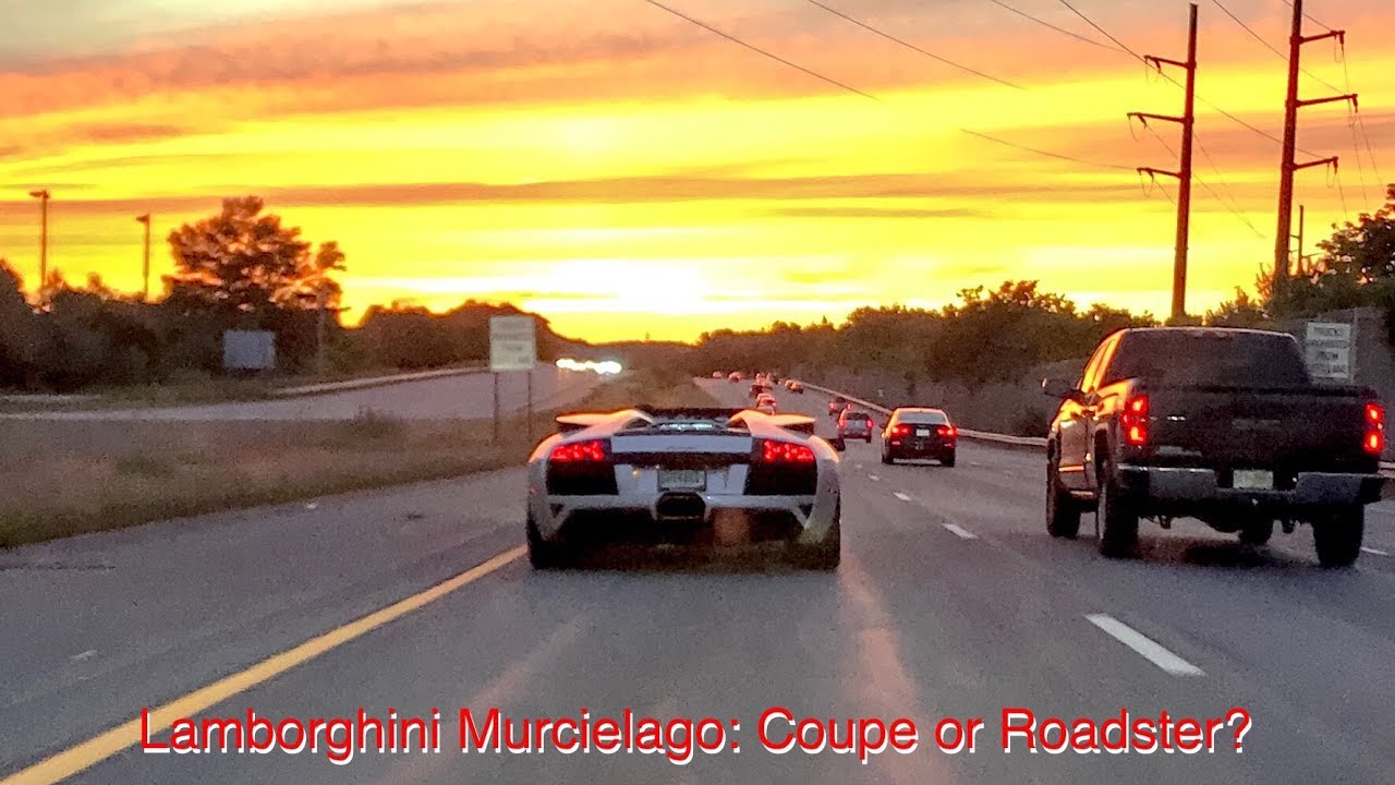 Lamborghini Murcielago: Coupe or Roadster?