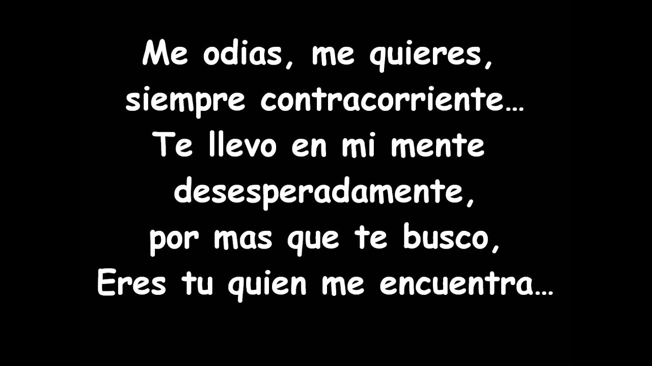 Blanco y Negro - Malú Letra (Official Lyrics)