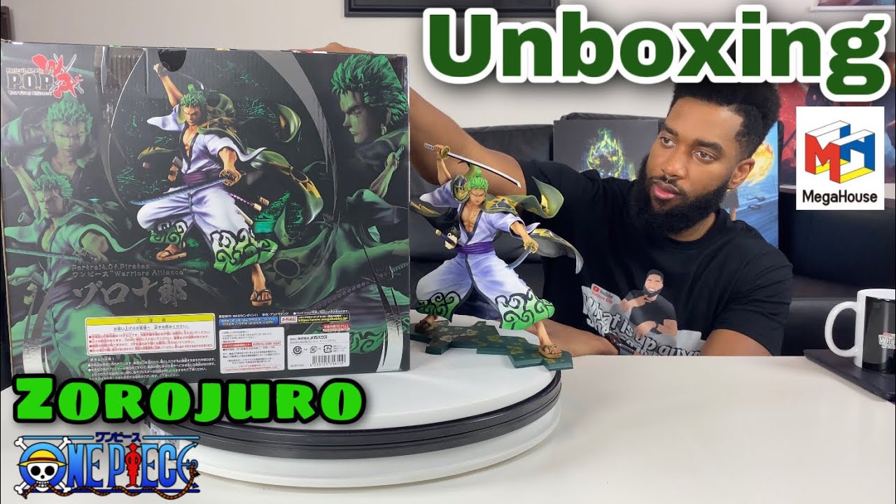 One Piece Wano Zorojuro - Portrait of Pirates Warriors Alliance Megahouse Unboxing