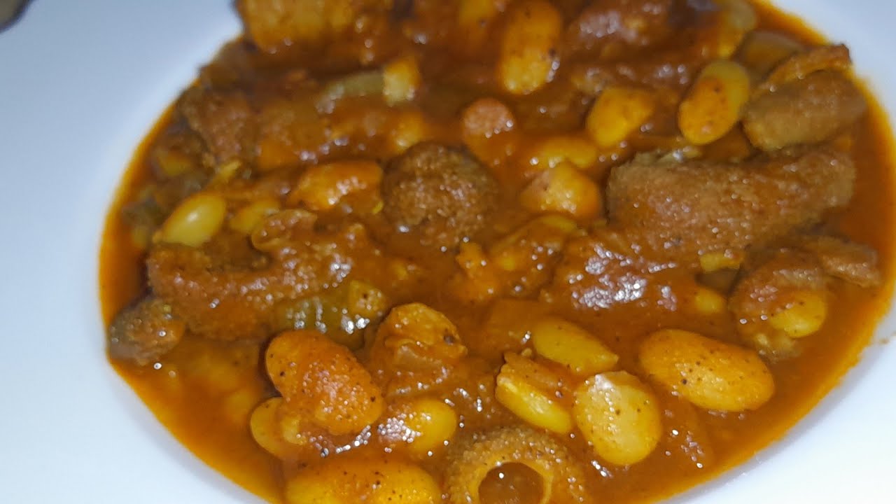 فاصوليا بالكرشه  (من لاكلات الليبيه التقليدية  ومعروفه منذ زمن )بطريقه سهله  للاخواتي المبتدئيات 📣